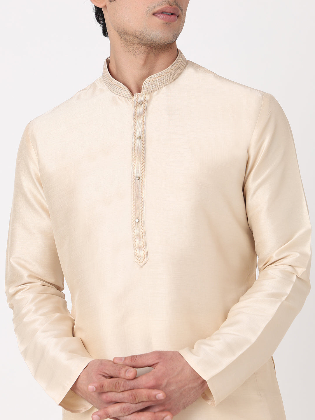 Solid Straight Kurta and Pjyama Set
