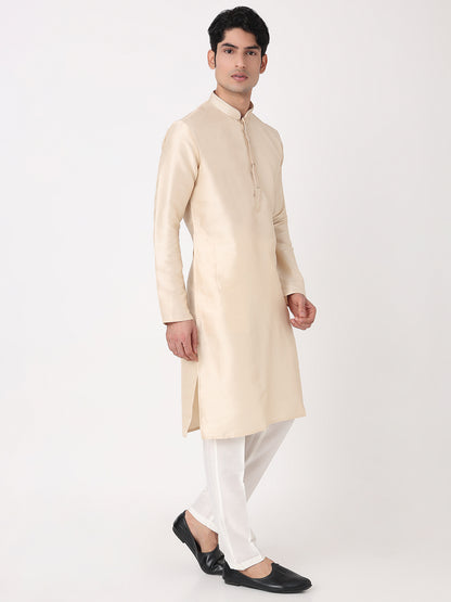Solid Straight Kurta and Pjyama Set