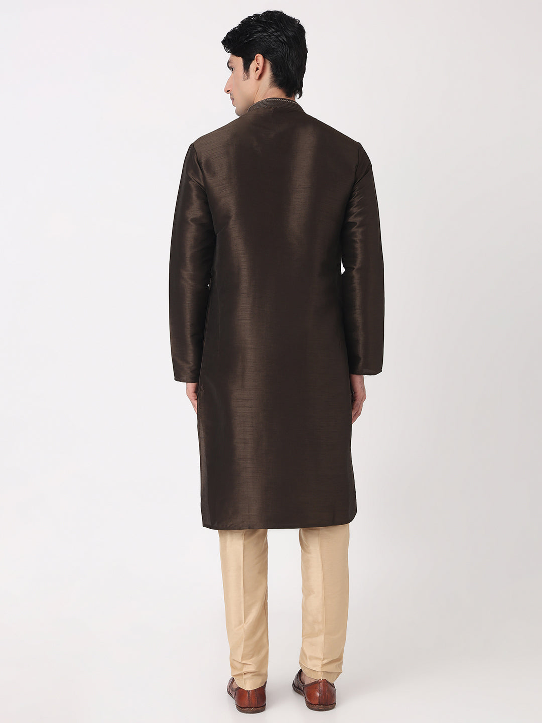 Solid Straight Kurta and Pjyama Set