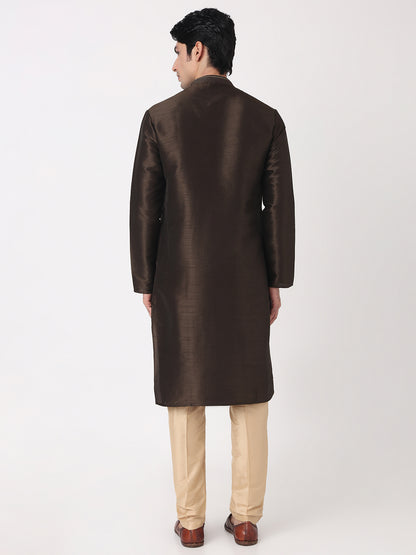 Solid Straight Kurta and Pjyama Set