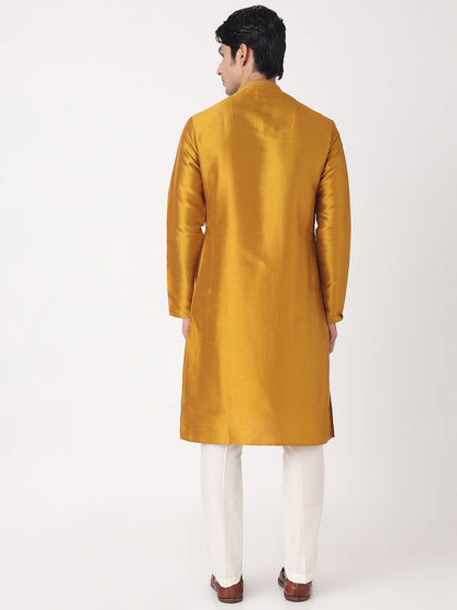 Solid Straight Kurta and Pjyama Set