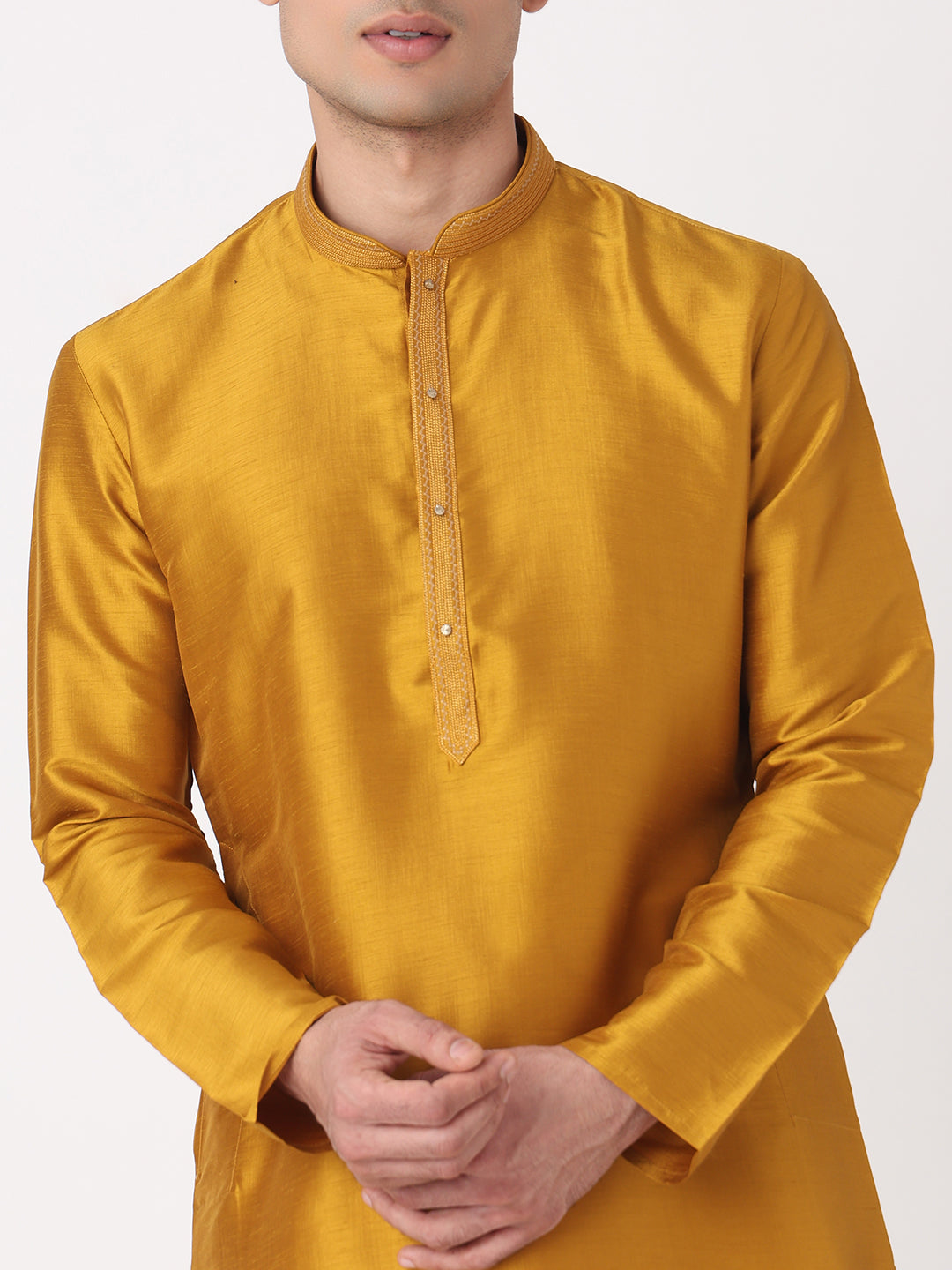 Solid Straight Kurta and Pjyama Set