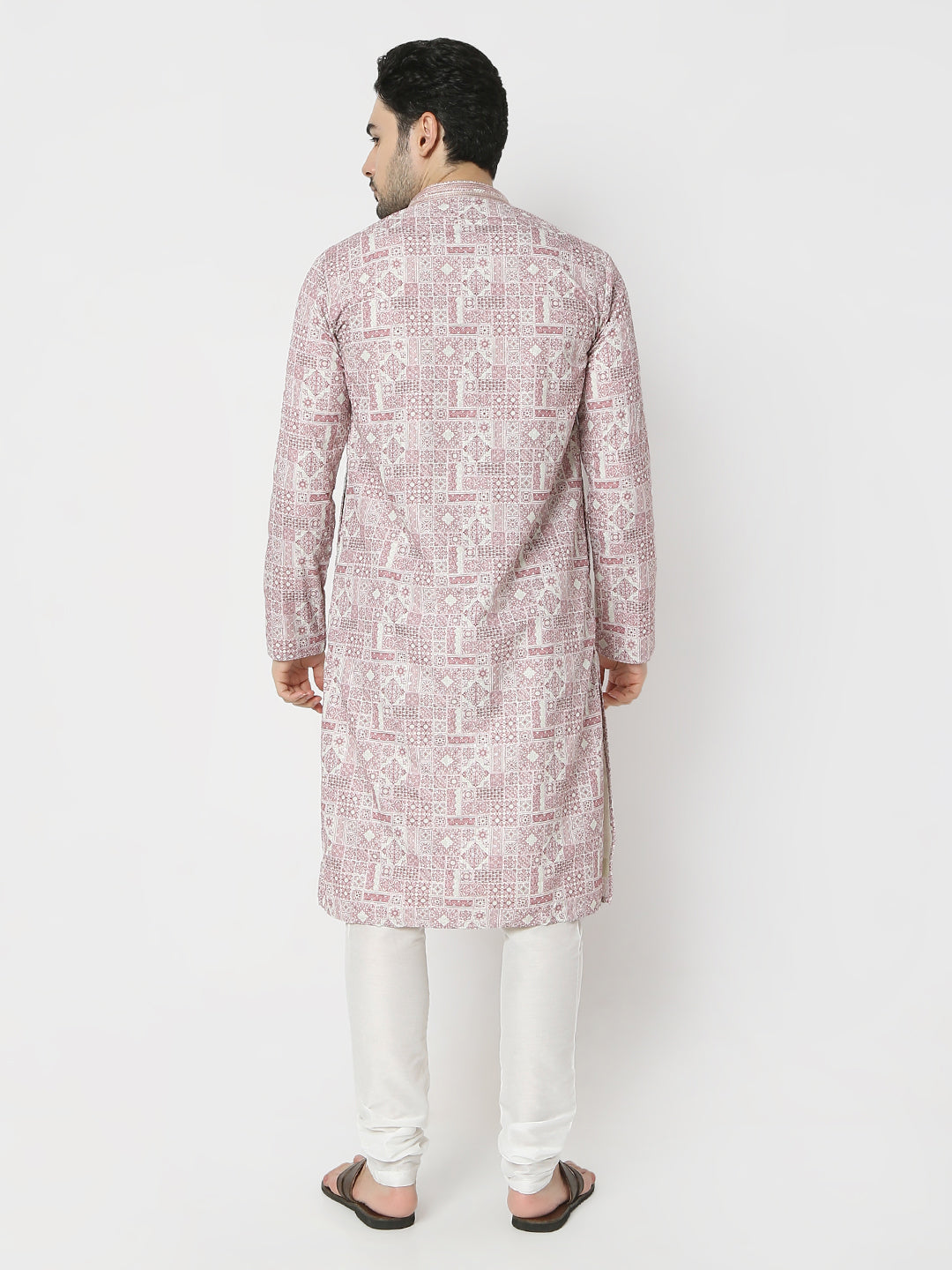 Regular Fit Printed Full Sleeves Kurta and Pant Set