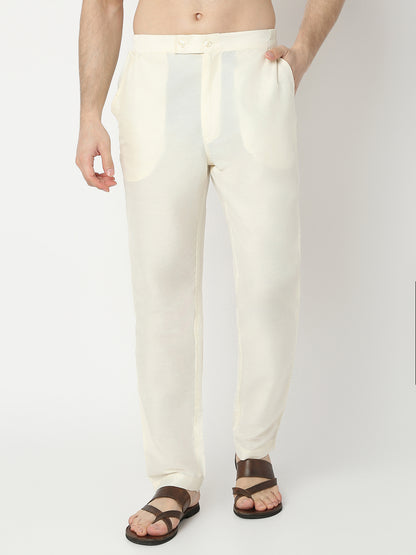 Regular Fit Jacquard Full Sleeve Kurta with Pant Set