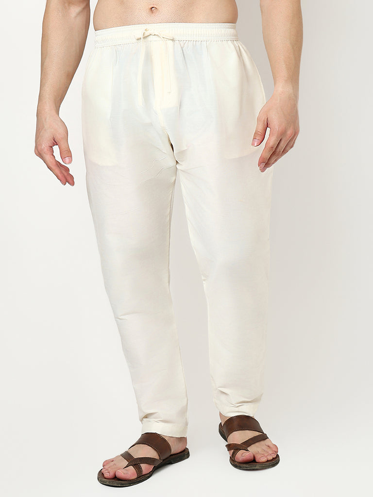 Jacquard Kurta with Pant Set