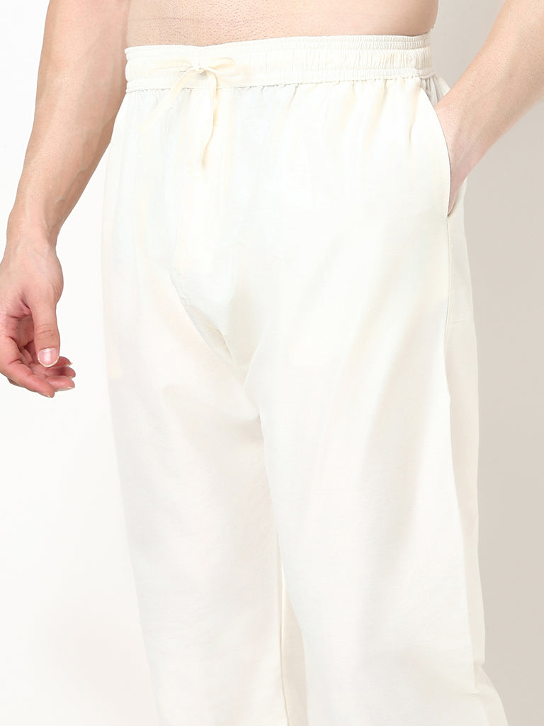 Embroidered Kurta with Pant Set