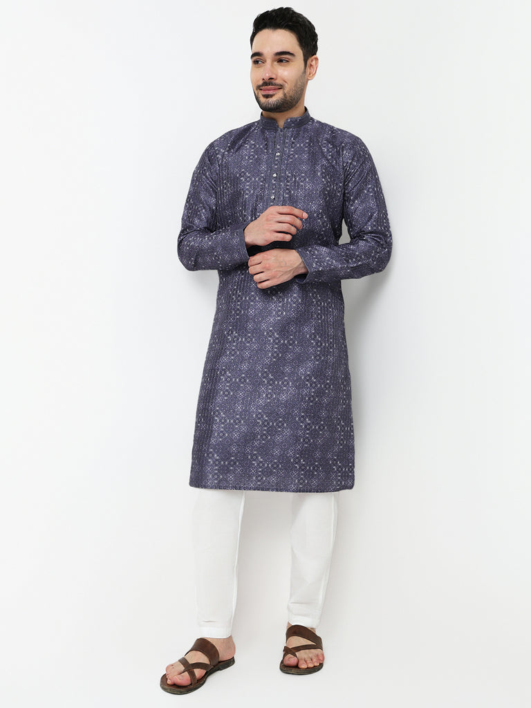 Digital Print Kurta with Pant Set