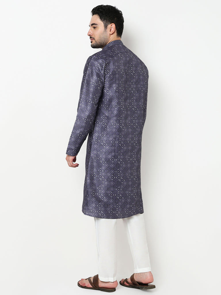 Digital Print Kurta with Pant Set