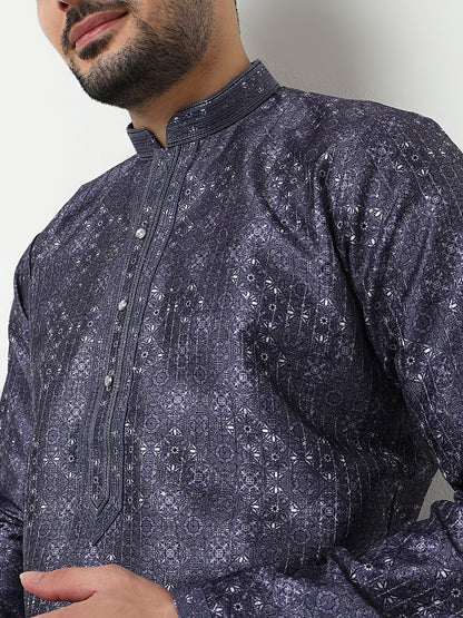 Digital Print Kurta with Pant Set