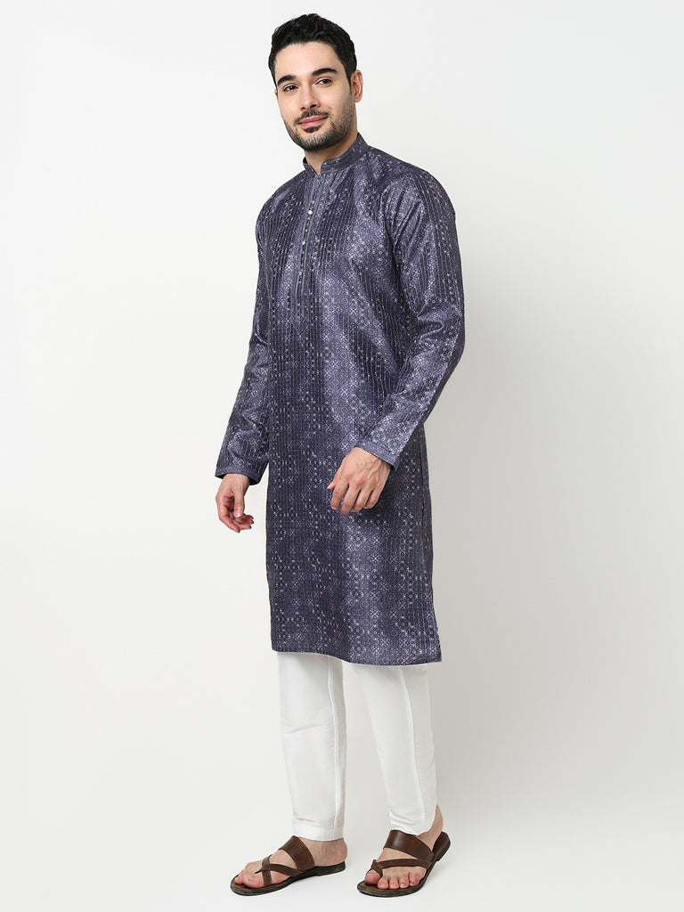 Digital Print Kurta with Pant Set