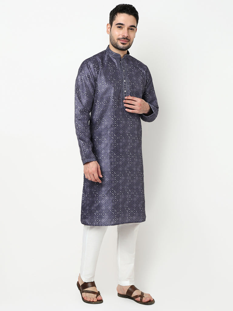 Digital Print Kurta with Pant Set