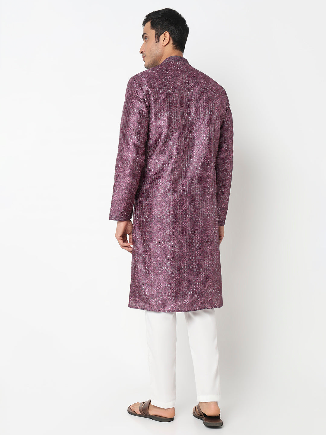 Digital Print Straight Kurta With Pant Set