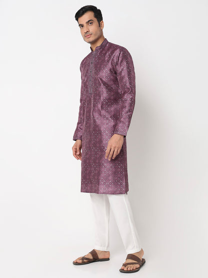Digital Print Straight Kurta With Pant Set