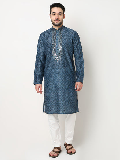 Digital Print Kurta with Pant Set