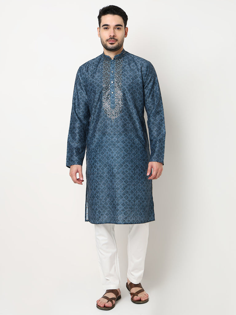 Digital Print Kurta with Pant Set