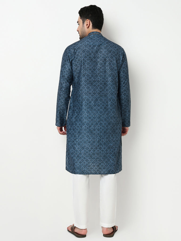 Digital Print Kurta with Pant Set