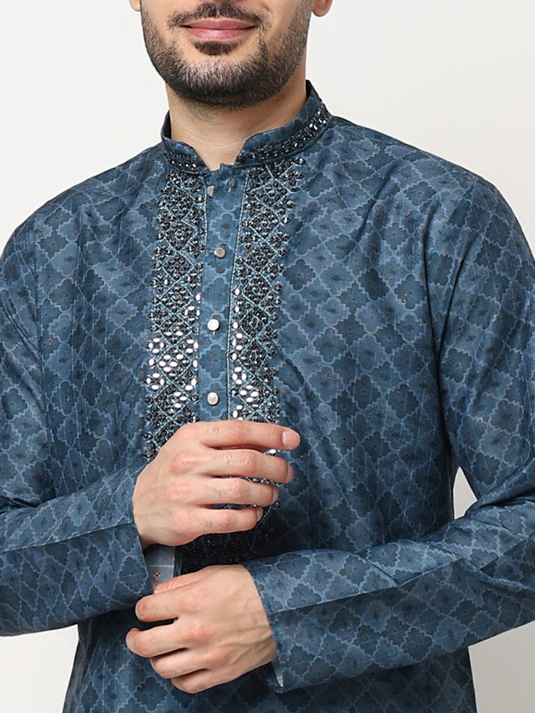 Digital Print Kurta with Pant Set