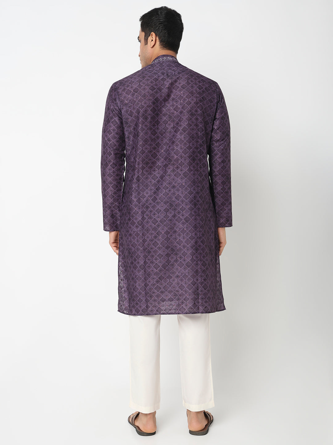 Digital Print Straight Kurta With Pant Set
