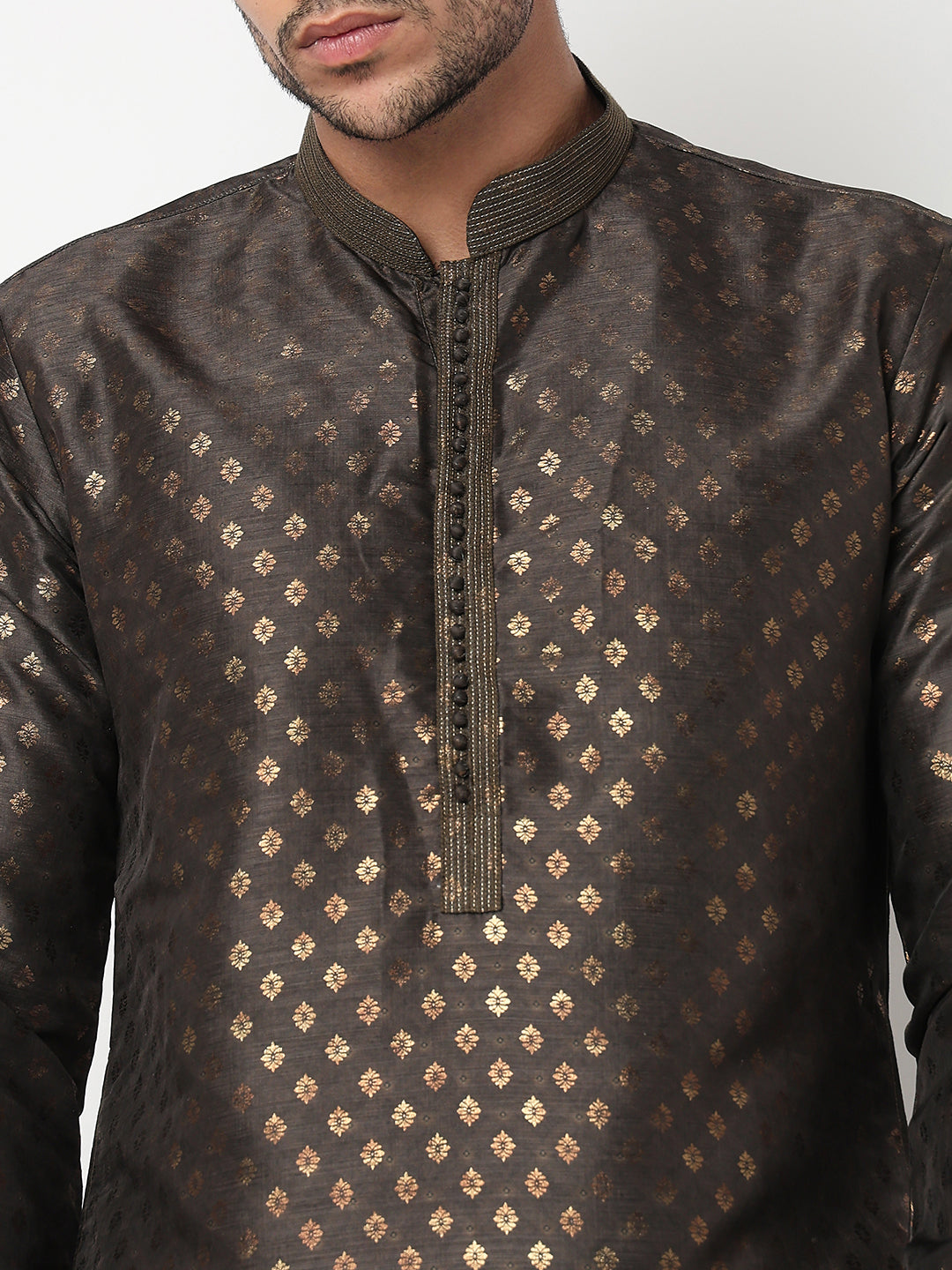 Digital Print Straight Kurta With Pant Set