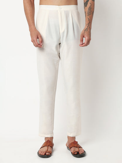 Embroidered Straight Kurta With Pant Set