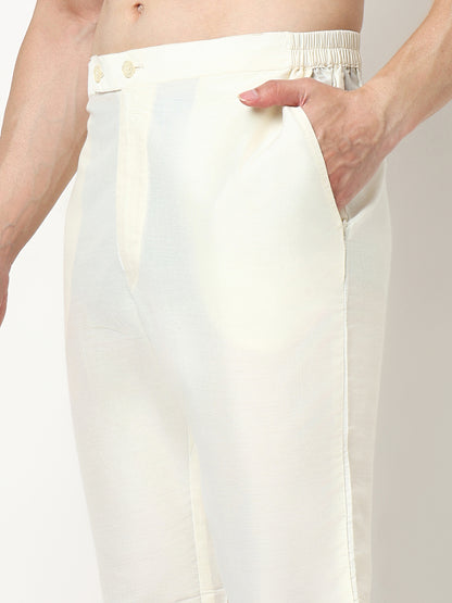 Embroidered Kurta with Pant Set
