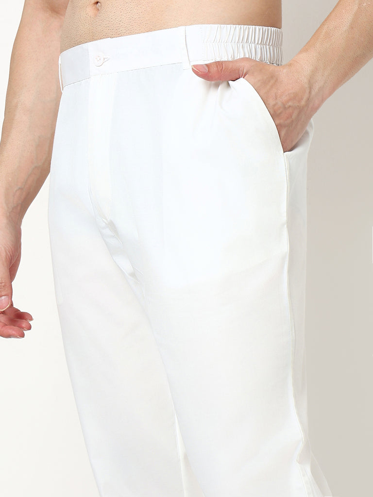 Jacquard Kurta with Pant Set