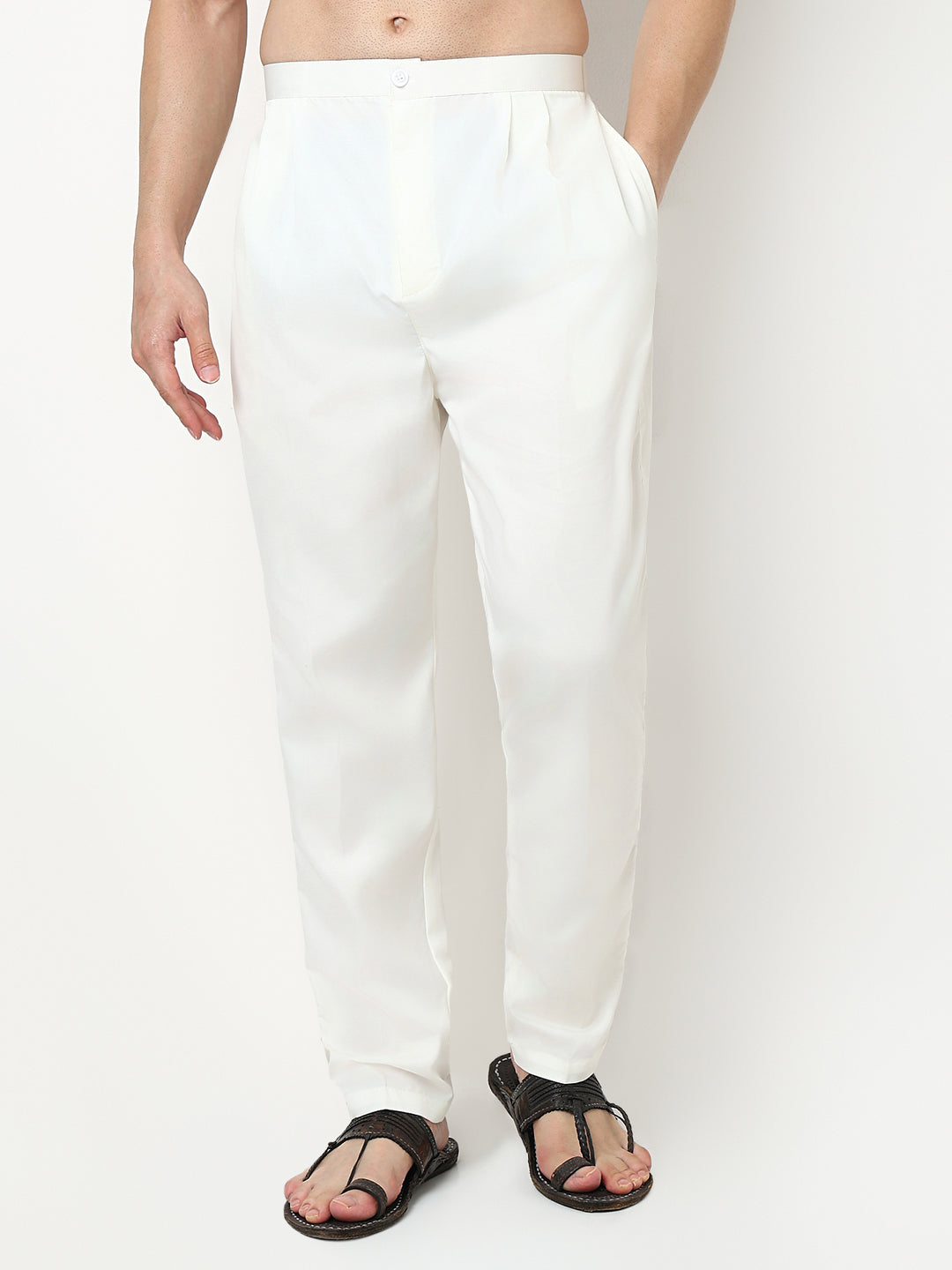 Jacquard Kurta with Pant Set