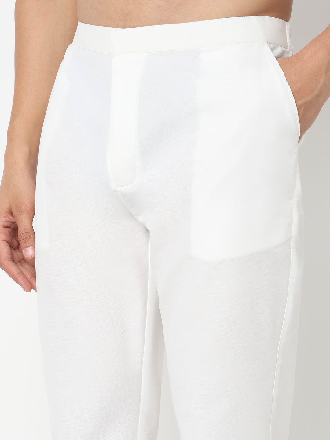 Embroidered Straight Kurta With Pant Set