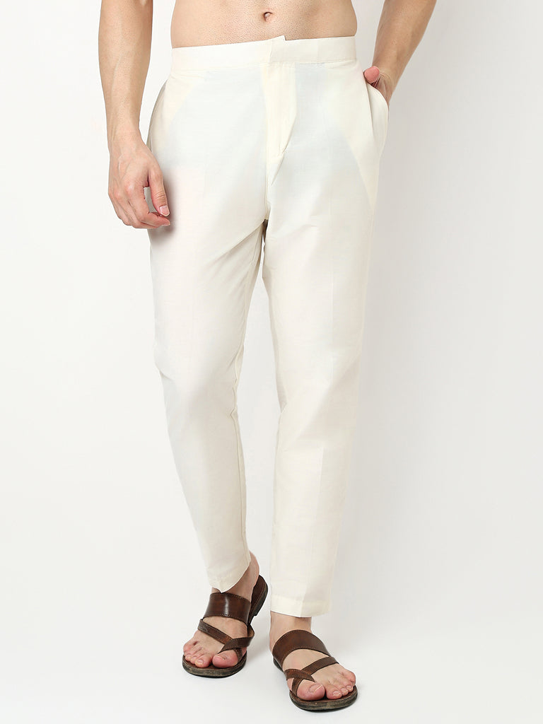 Jacquard Kurta with Pant Set