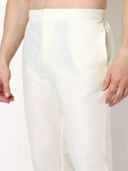 Jacquard Kurta with Pant Set