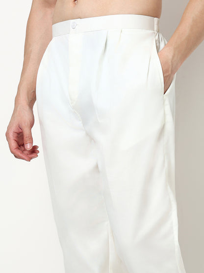 Jacquard Kurta with Pant Set