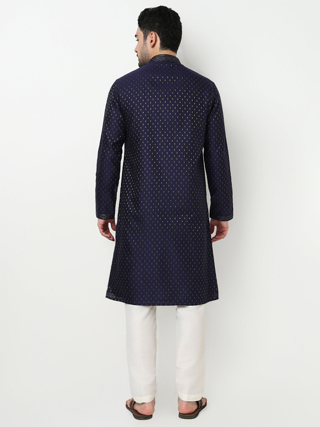 Jacquard Kurta with Pant Set