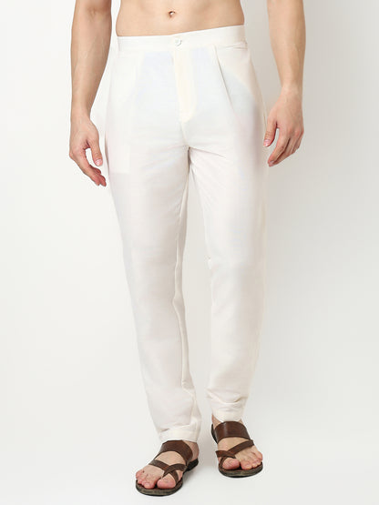 Jacquard Kurta with Pant Set