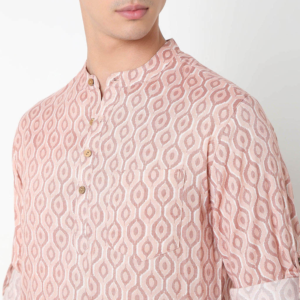 Regular Fit Printed Kurta