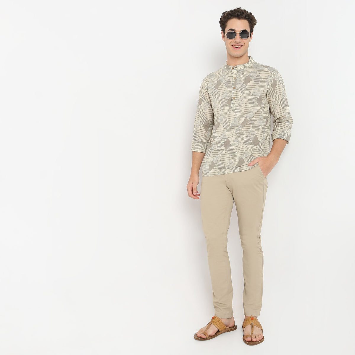 Regular Fit Printed Kurta