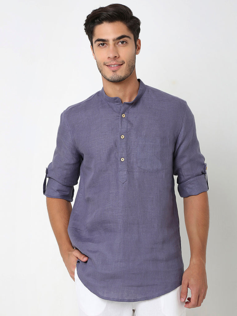 Regular Fit Solid Kurta