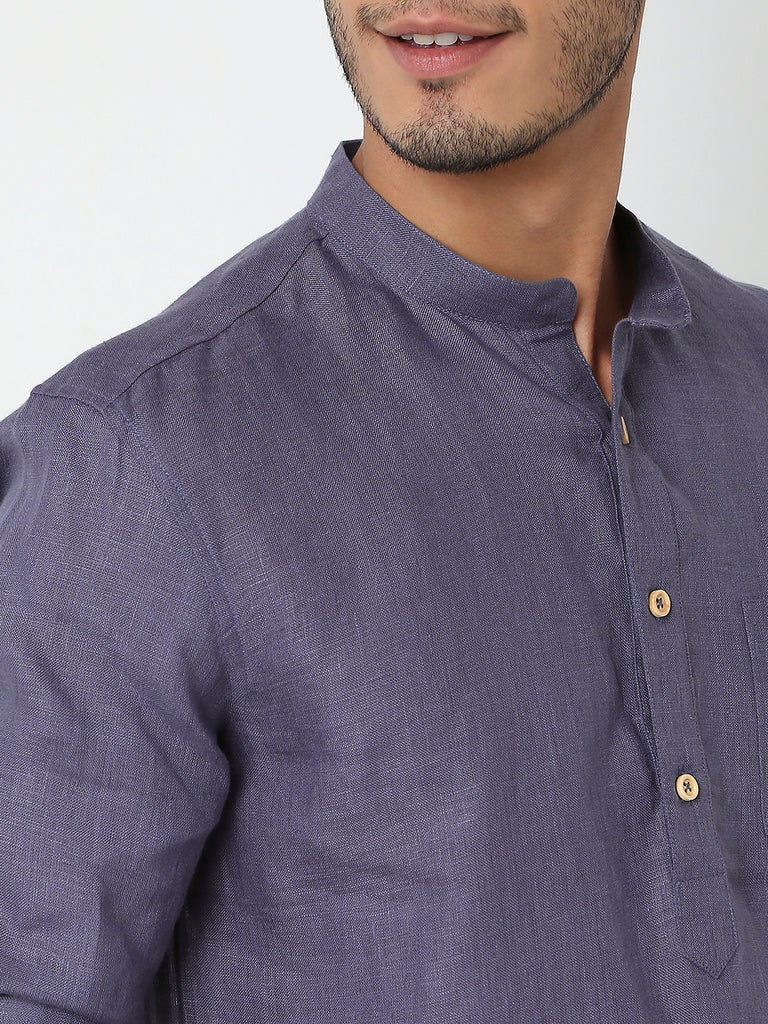 Regular Fit Solid Kurta