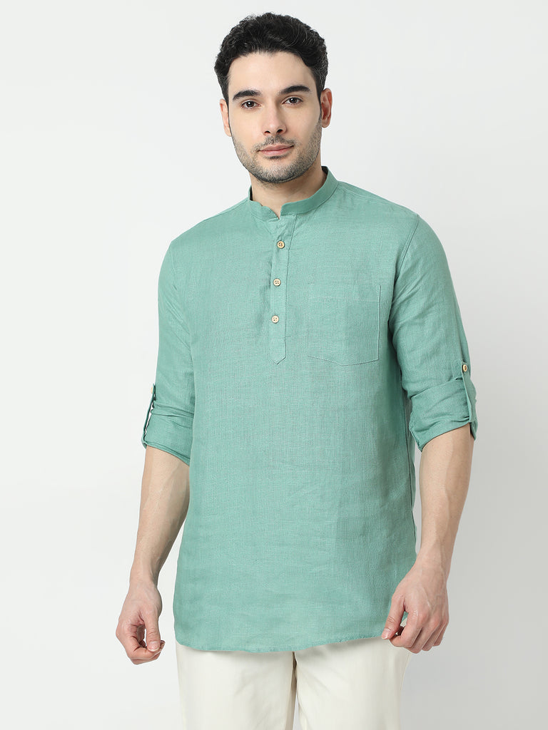 Regular Fit Solid Kurta