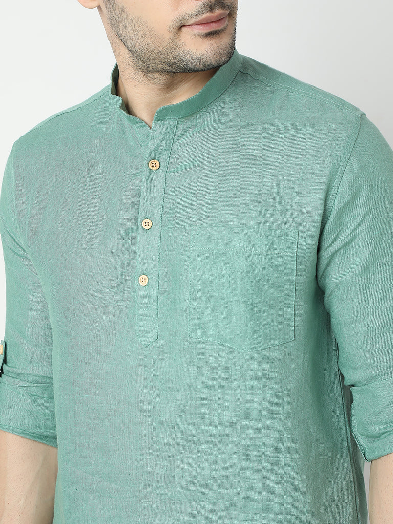 Regular Fit Solid Kurta