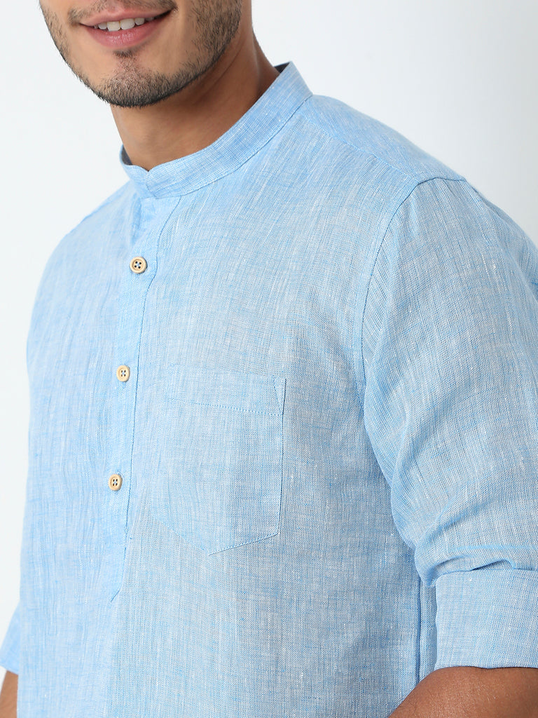 Regular Fit Solid Kurta