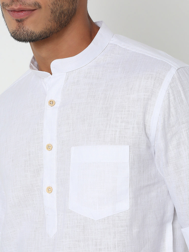 Regular Fit Solid Kurta