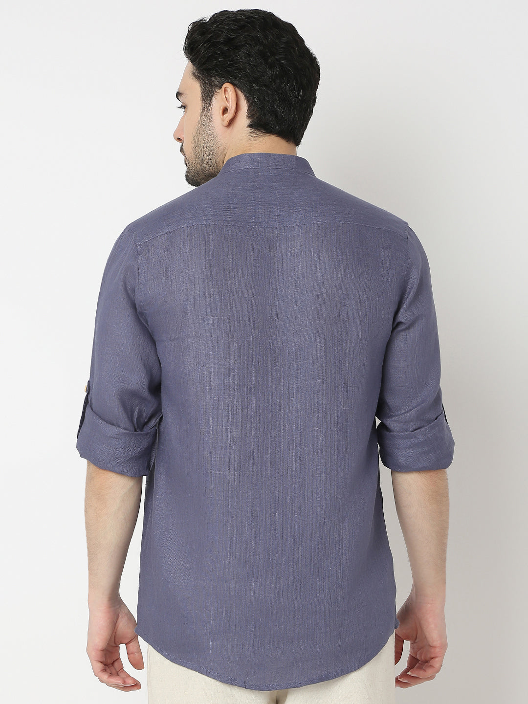 Regular Fit Solid Full Sleeve Kurta
