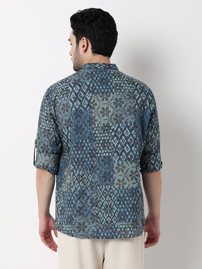 Printed Short Kurta