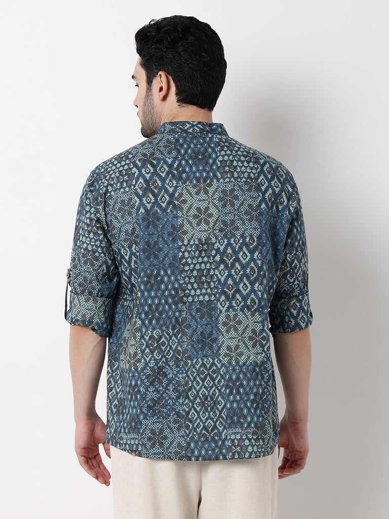 Printed Short Kurta