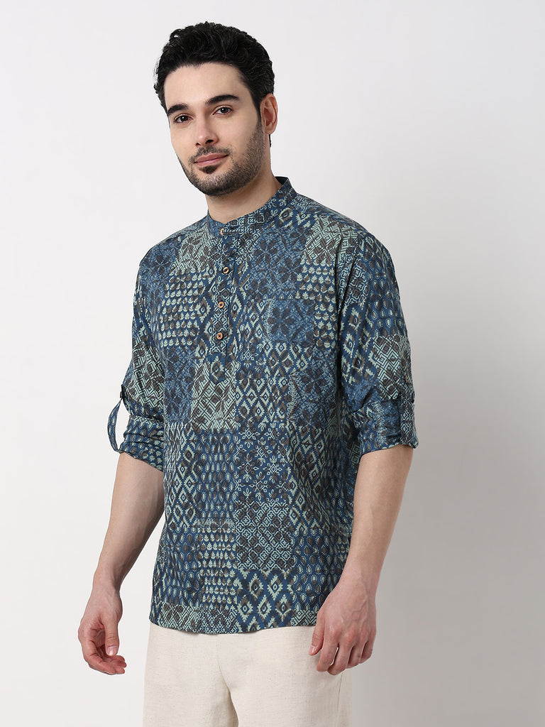 Printed Short Kurta