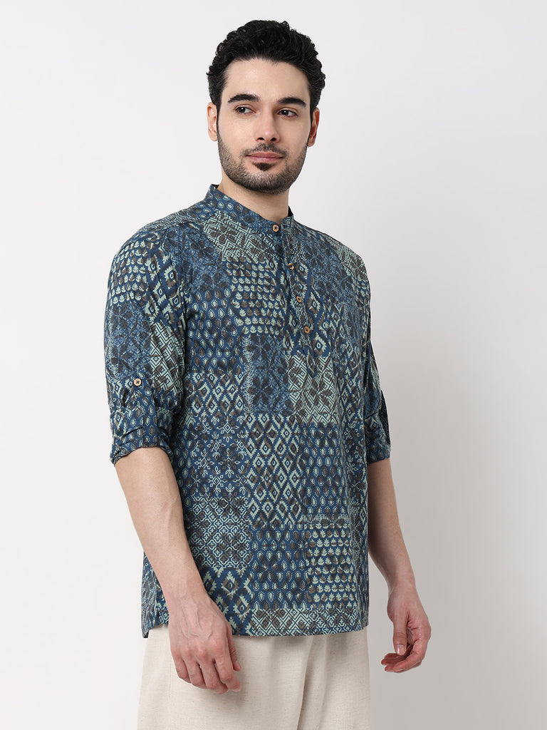 Printed Short Kurta