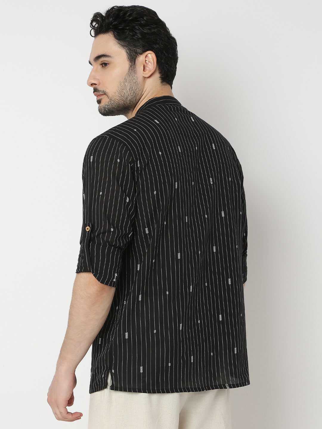 Regular Fit Printed Full Sleeve Kurta