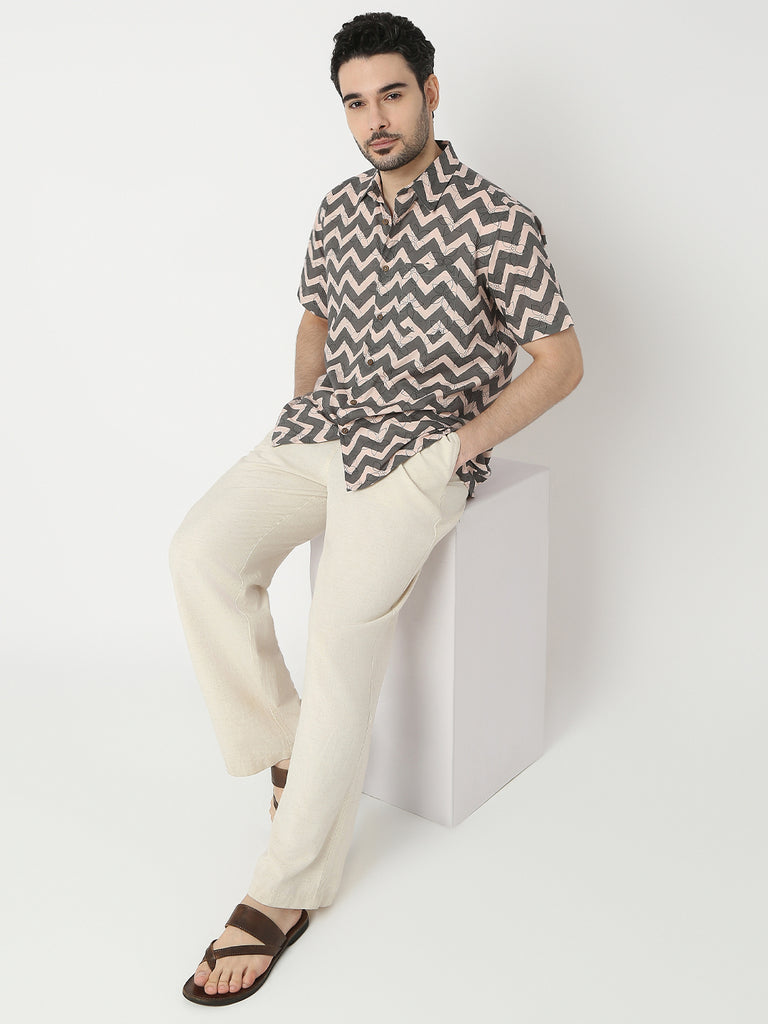 Relaxed Fit Printed Half Sleeve Shirts