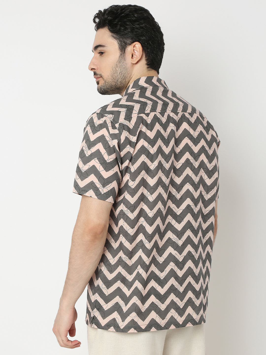 Relaxed Fit Printed Half Sleeve Shirts