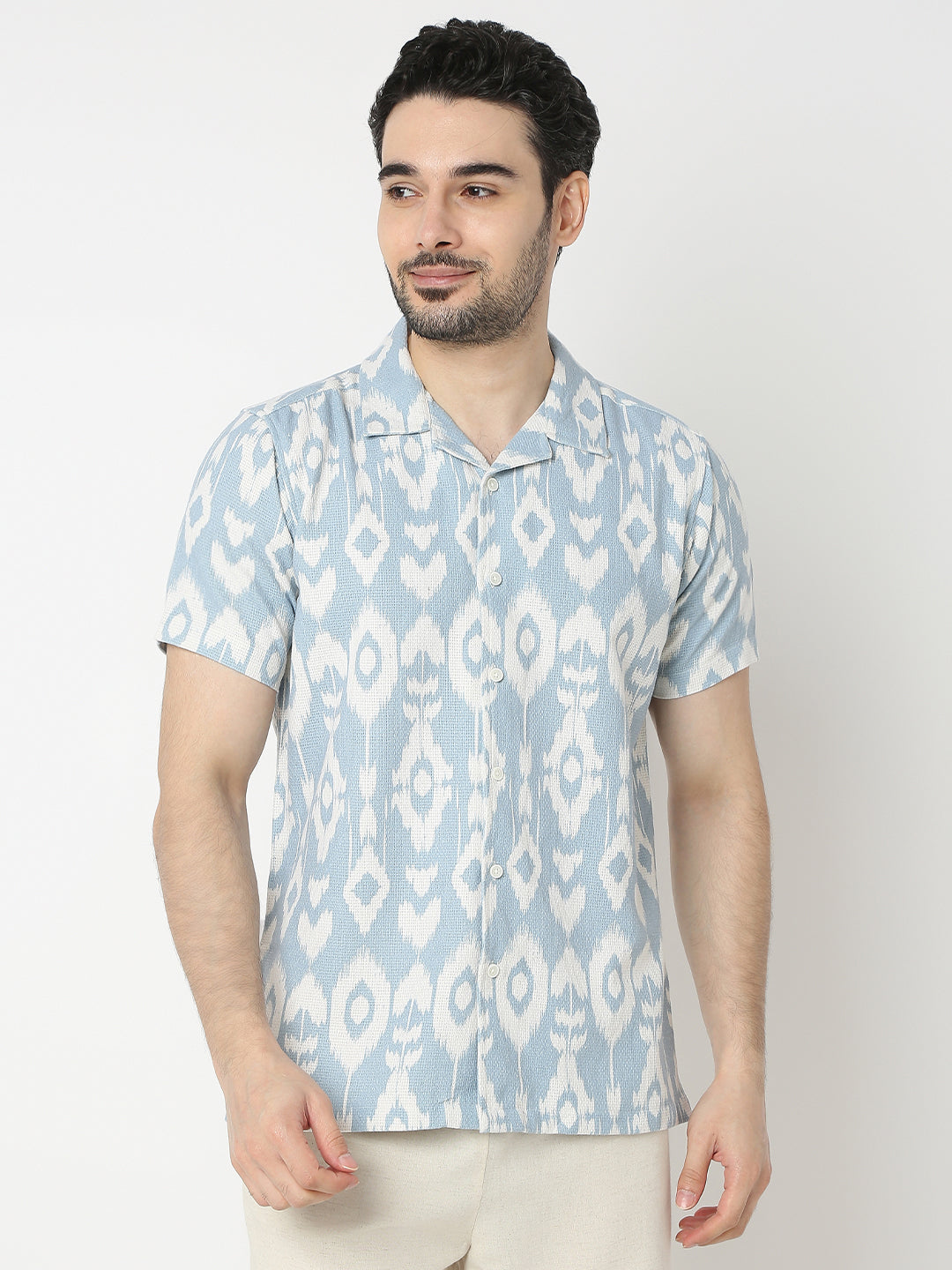 Relaxed Fit Printed Half Sleeve Shirts